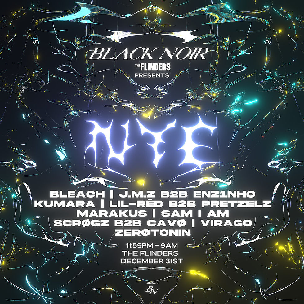 BLACK NOIR presents: NYE 2025
