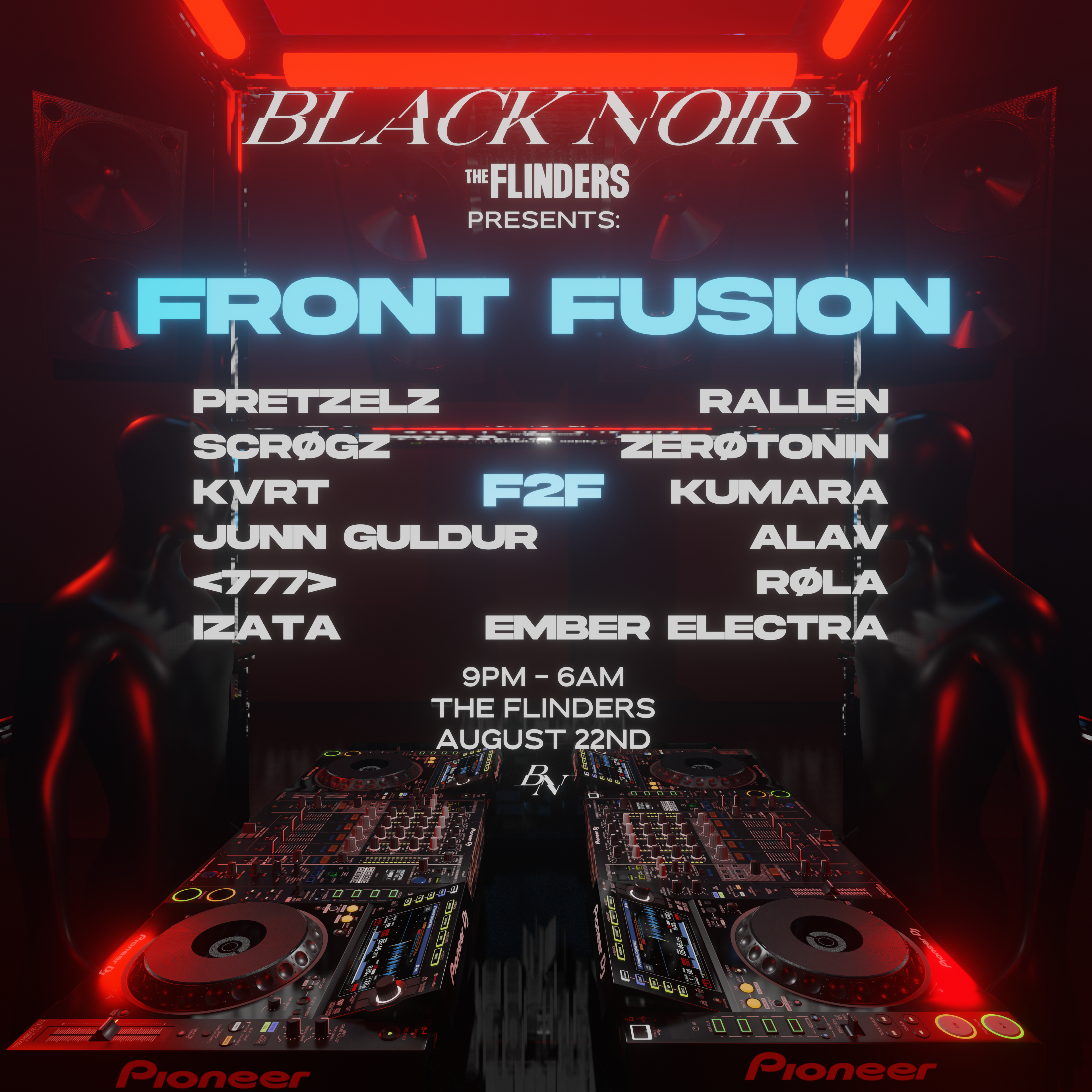 BLACK NOIR presents: FRONT FUSION 6