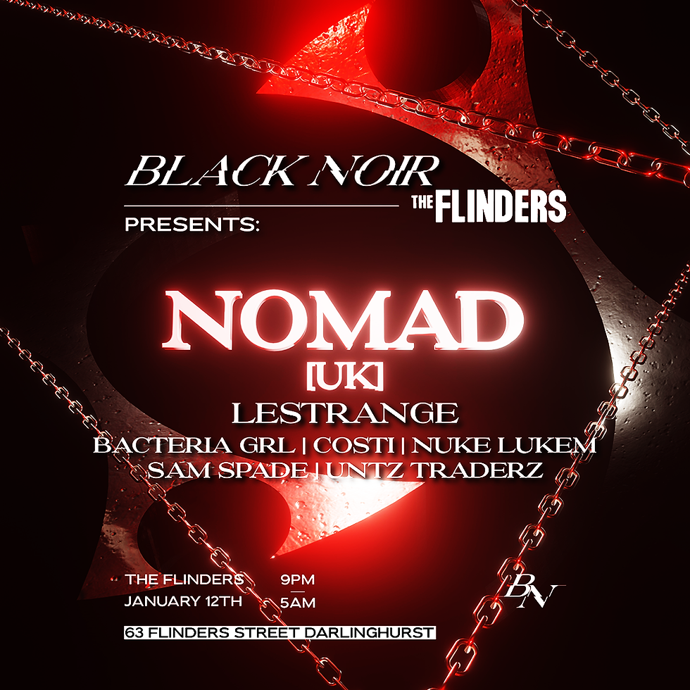 BLACK NOIR presents: NOMAD 🇬🇧 (UK)