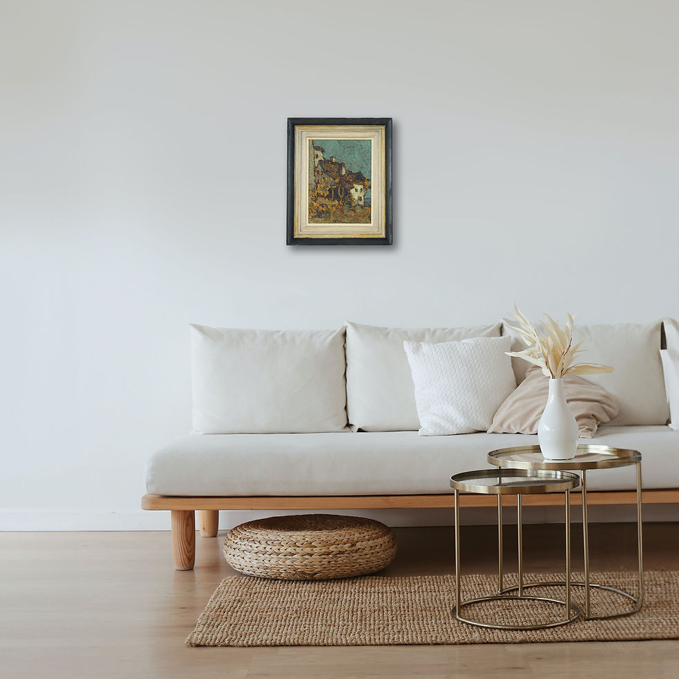 Thumbnail: Textured Farmhouse Painting