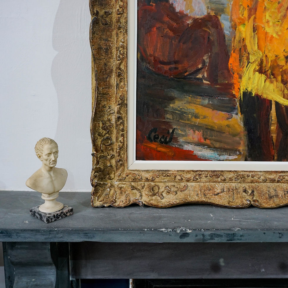 Thumbnail: Expressive Painting in Montparnasse Frame