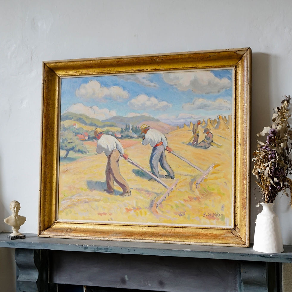 Thumbnail: Threshers Working the Fields