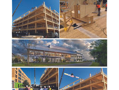 Equus Capital Partners tops out on Philadelphia region’s first mass timber commercial office building