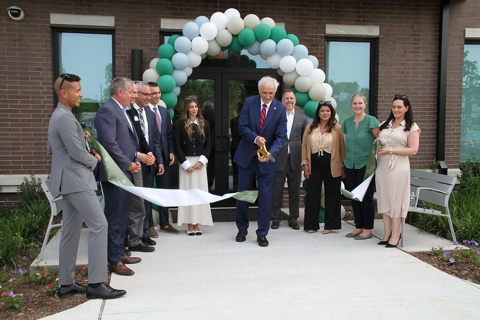 Hartz marked the official grand opening of Fairways at Cranford with a ribbon cutting ceremony on June 3rd that drew local officials, real estate professionals, and community members.