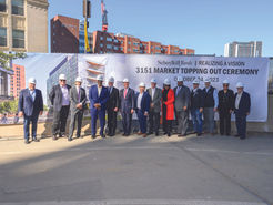 Brandywine Realty Trust and Drexel University celebrate major project milestones in Schuylkill Yards