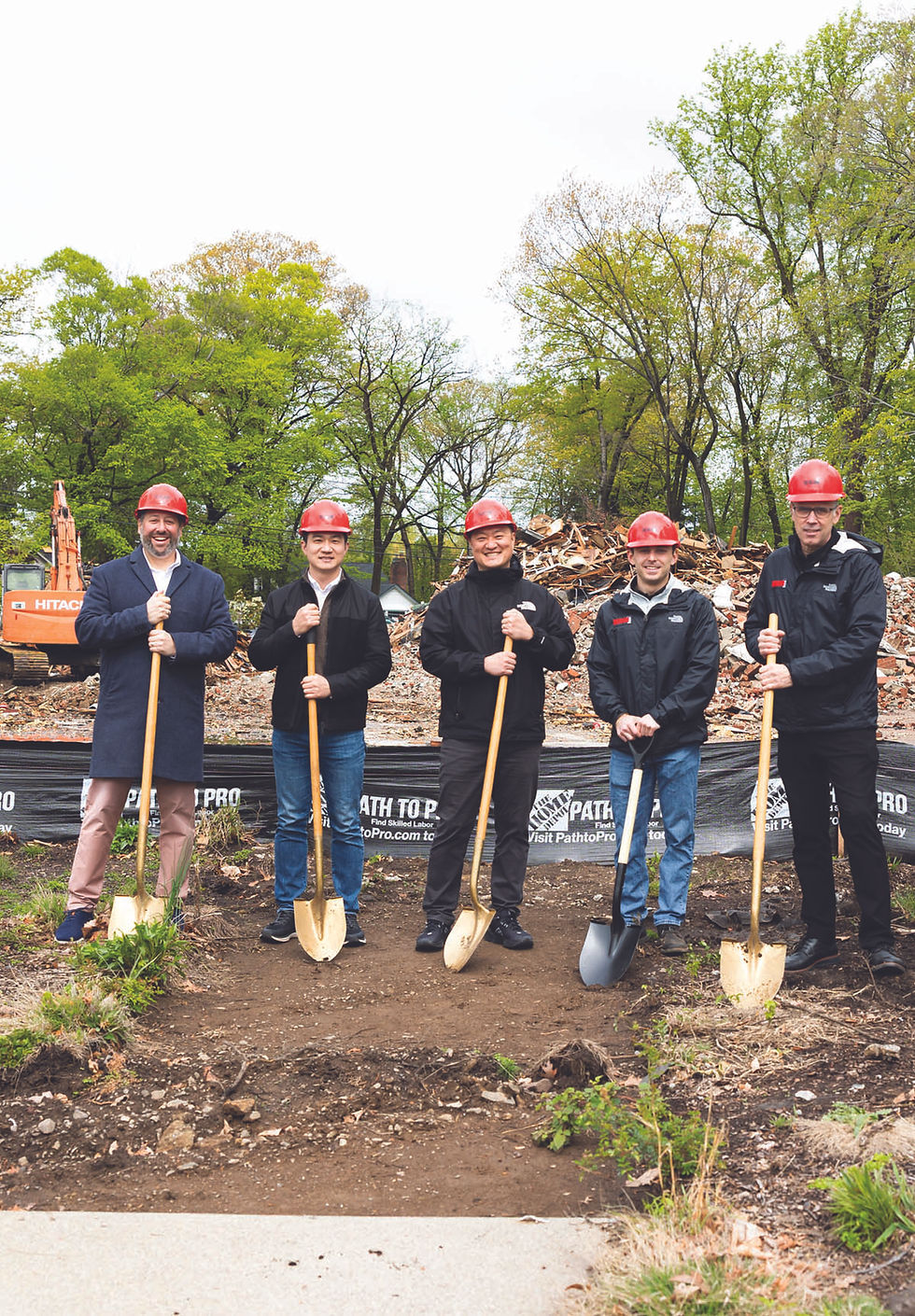 REDCOM celebrates groundbreaking for 48,000 s/f Grace Community Chapel in Paramus, New Jersey