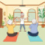 Senior Citizens doing Yoga with a trainer teaching them.jpg