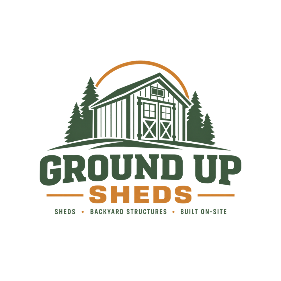 Ground Up Sheds Logo