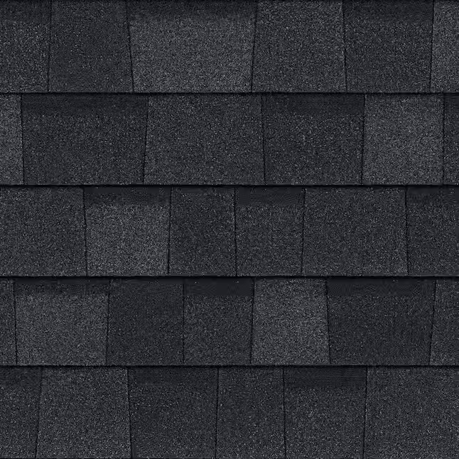 Onyx black shingles