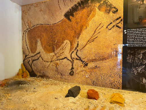 In search of the origin of color. Ecordal, France. Sunset dust.