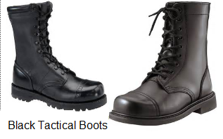 Black Tatical Boots