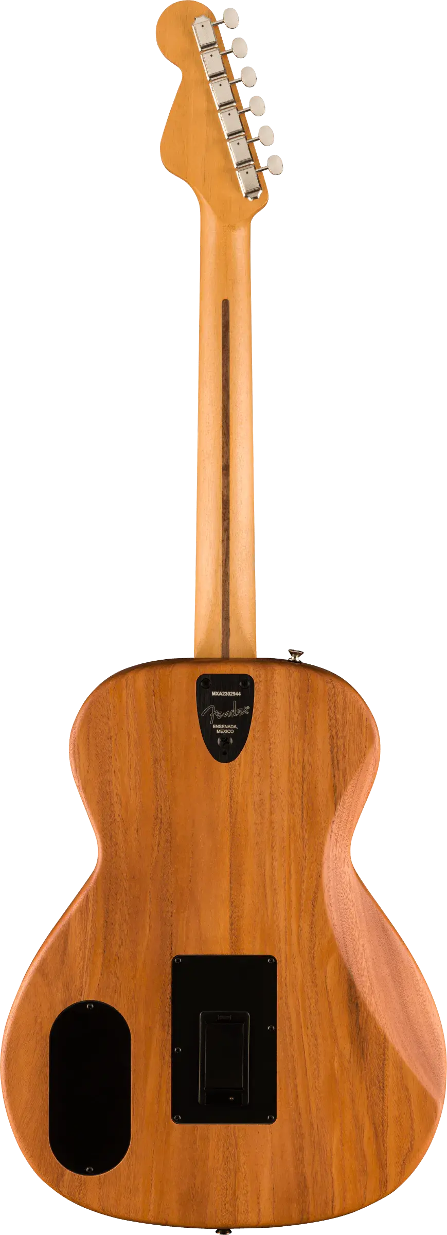 Fender Highway series acoustic guitars displayed, showcasing the dreadnought and parlour models.