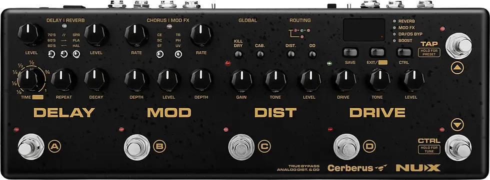 NUX NME-3 Cerberus multi-effect guitar pedal