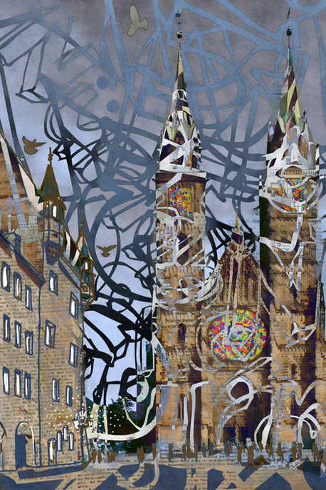 Digital art, metamodern art, metamodernism, metamodern grotesk, metamodern grotesk, nftart, nfts, alfred stoll, stoll gallery, nft stoll, digital drawing, digital painting, digital collage, digital upcycling, saatchi art alfred stoll, opensea alfred stoll, new media, crypto art, art collection MOSAIC, virtual art Stoll Gallery, Nürnberg art, Germany art, Nuremberg art