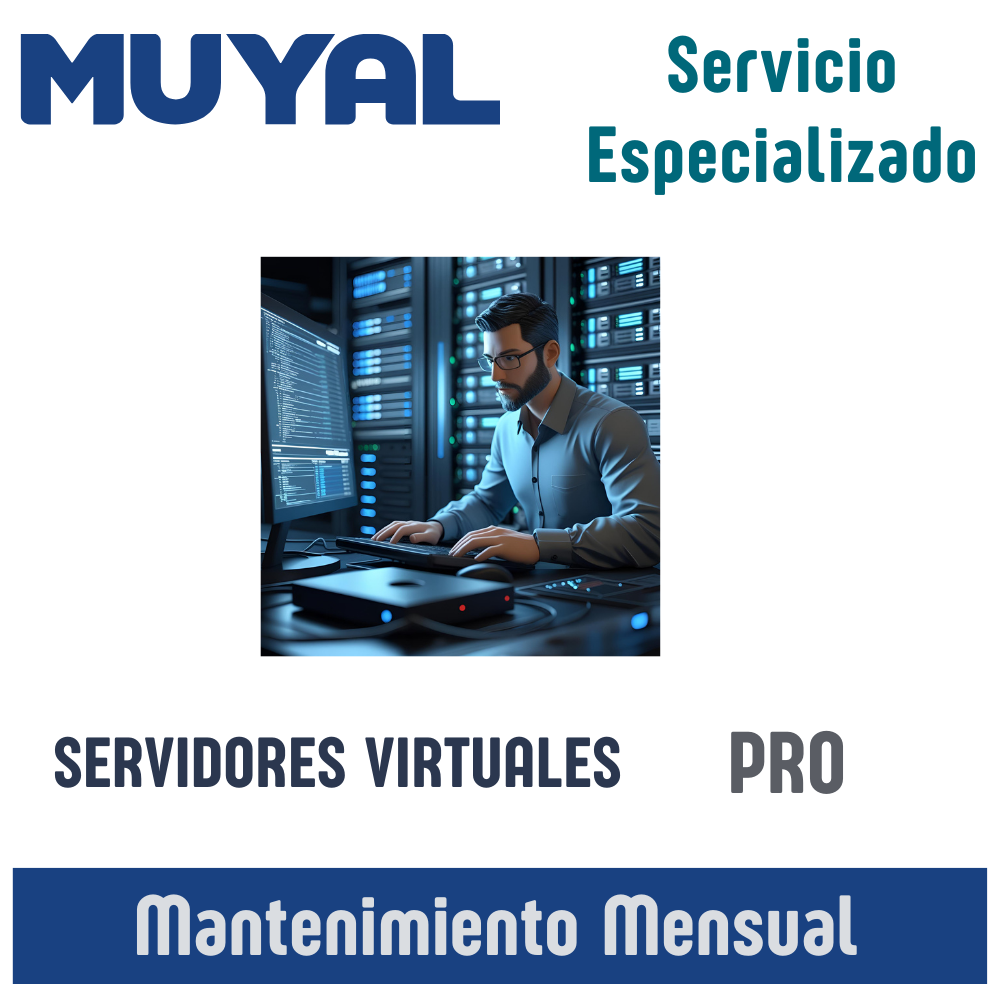 MANTENIMIENTO MENSUAL SERVIDORES VIRTUALES - PRO