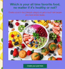 Which is your all time favorite food?