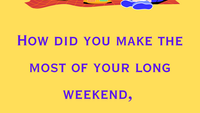 Week 13 – Midweek Happiness Questions