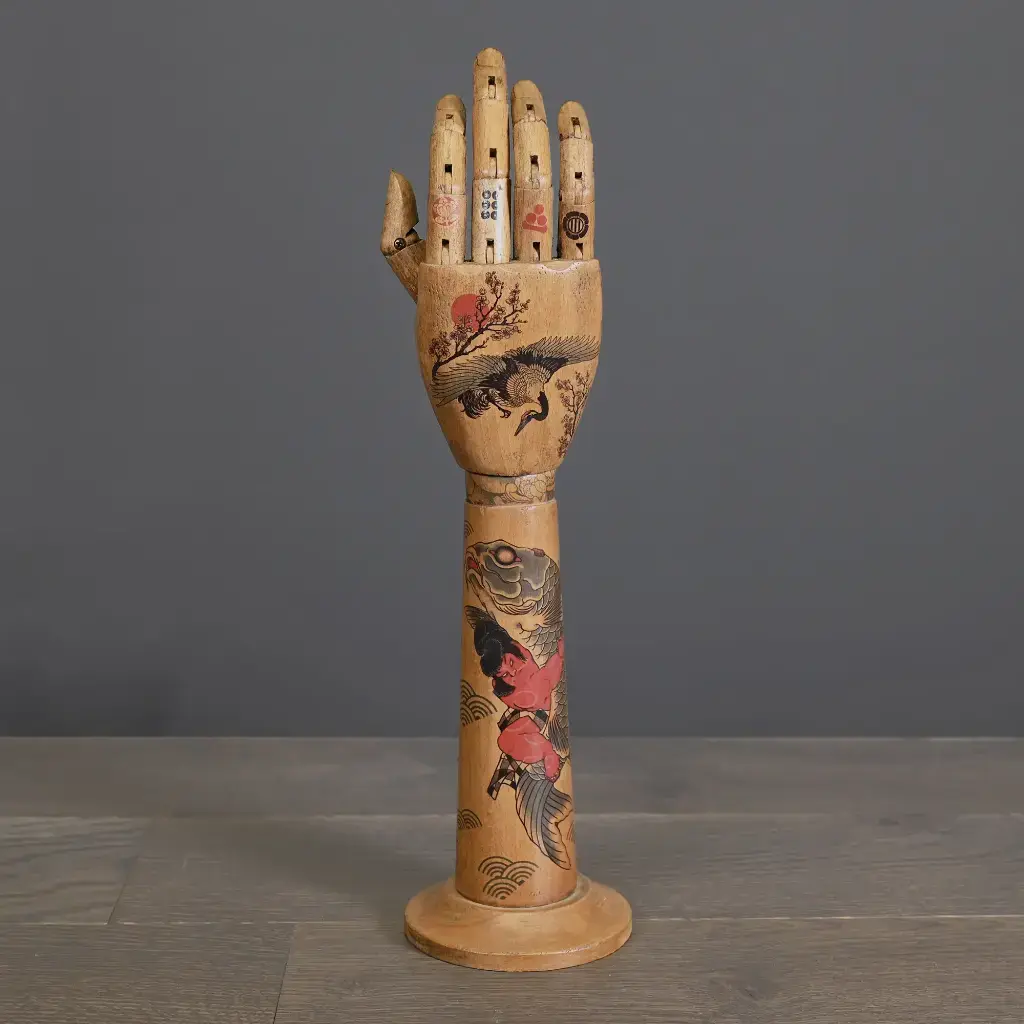 Lot de 3 bras tatoués