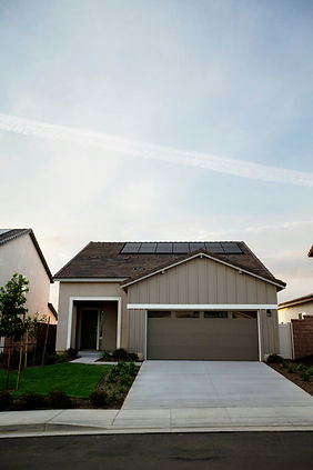 solar panel on the roof
