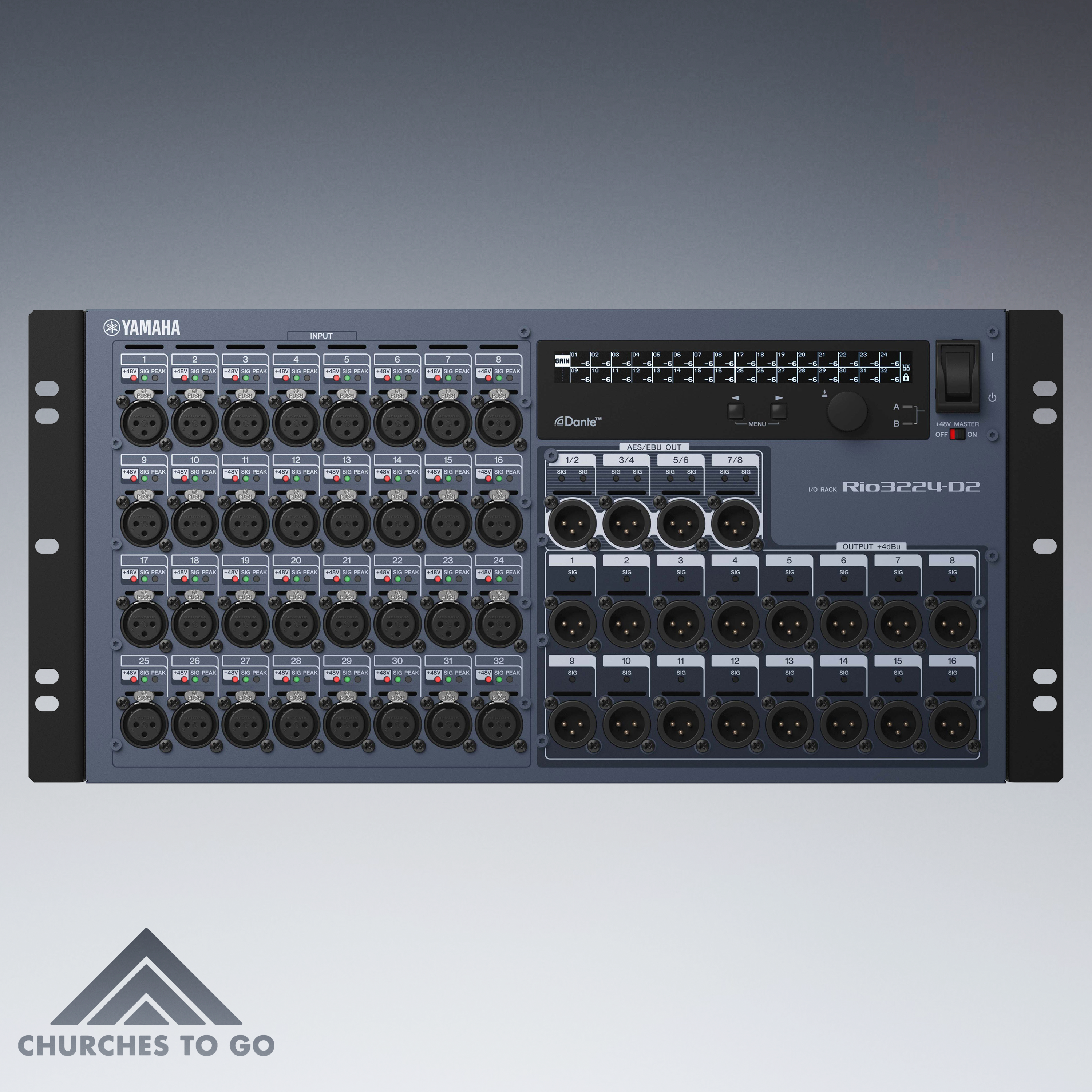 YAMAHA RIO3224-D2 IN/OUT RACK