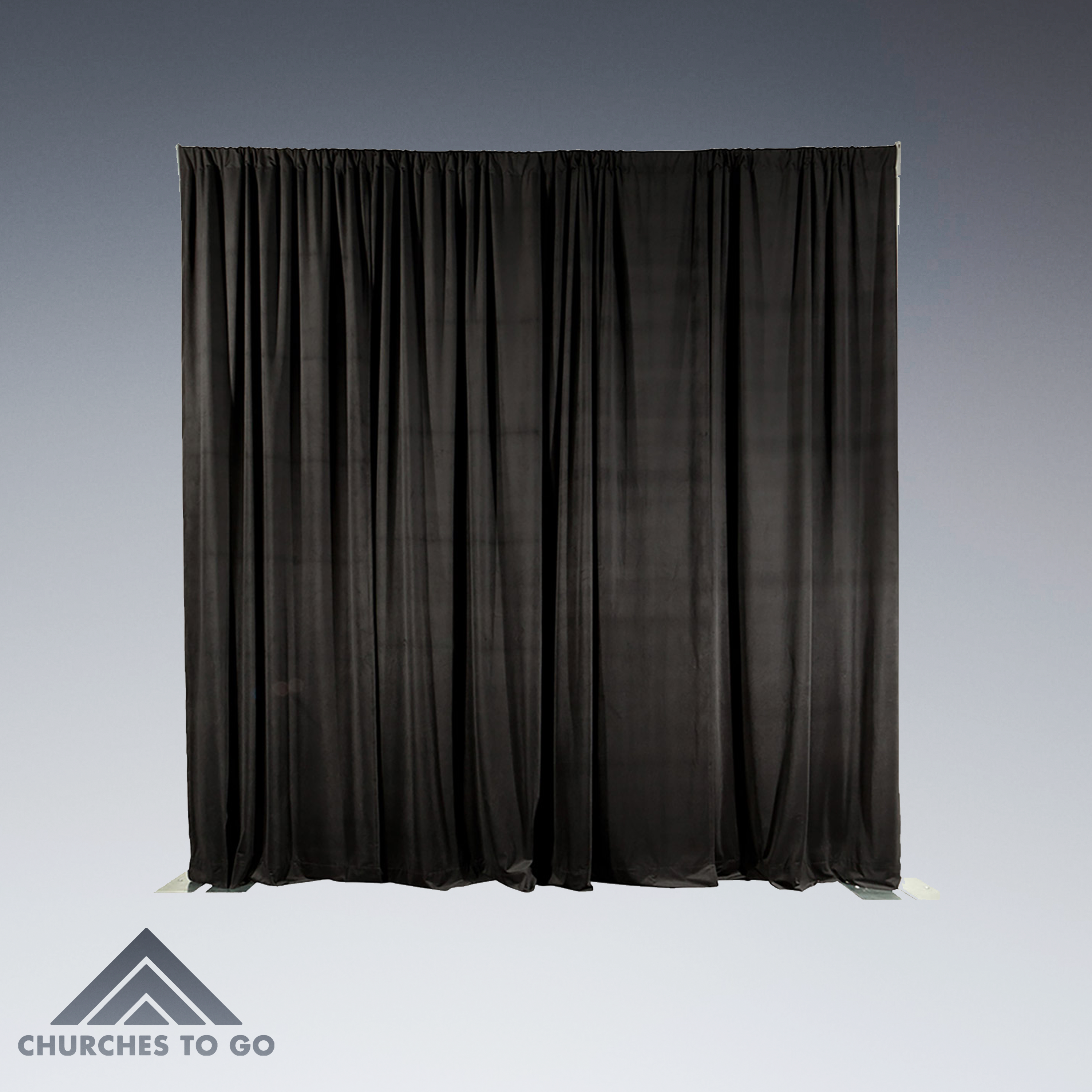 Drape Velour Black