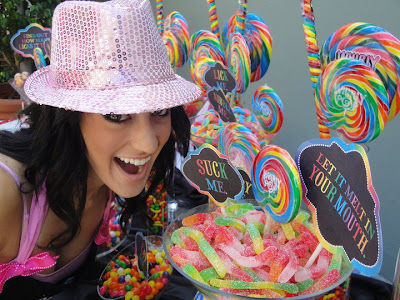 Hollywood Candy Girls! Candy Buffets, Candy Stations, Dessert Bars & Catering, Candy Centerpiec