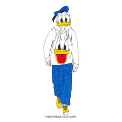 Donald Duck in Bobby Abley
