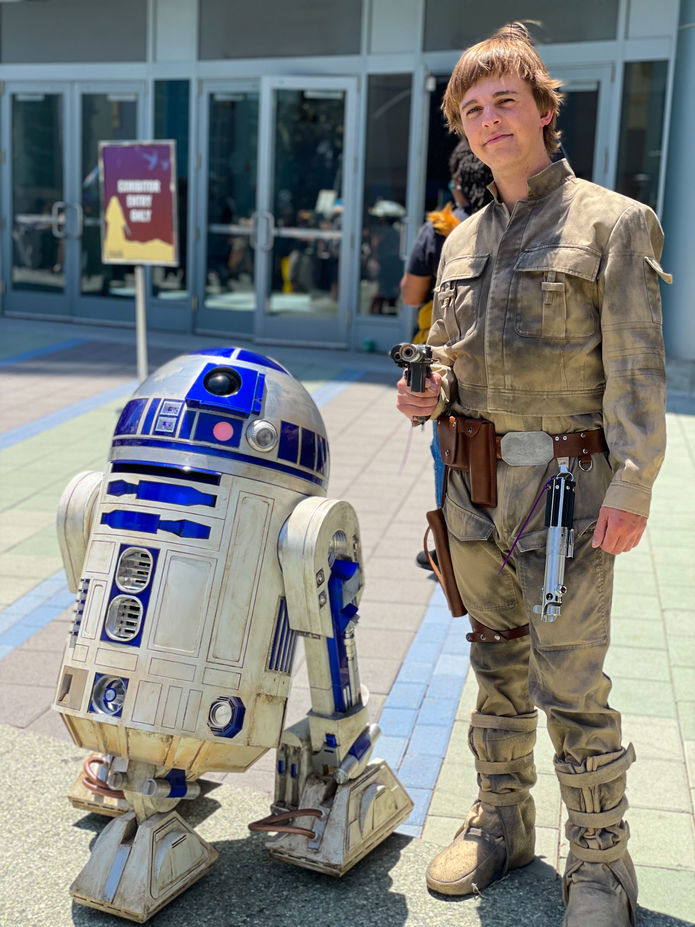 Luke and Artoo