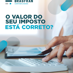 O valor do seu imposto está correto?