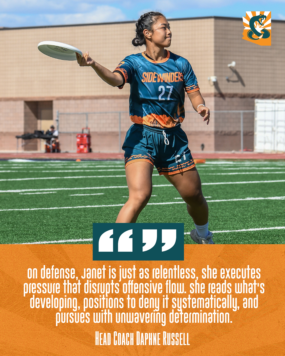 Luna Falk - Arizona Sidewinders, Players to Watch, WUL Week 2, 2026