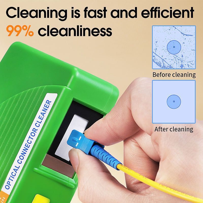 Thumbnail: Fiber Optical Connector Cleaner  for SC, FC, ST, LC, and MU Connectors