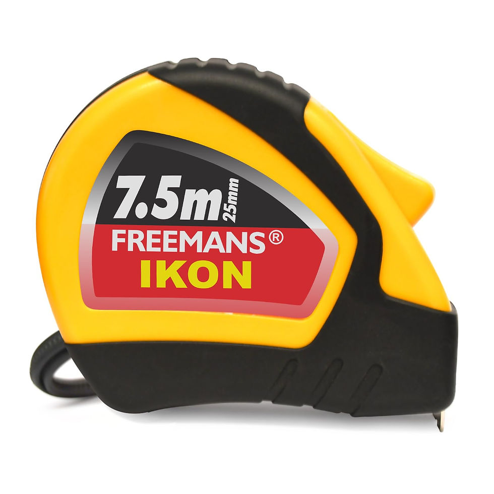 FREEMANS IKON 7.5 M Heavy Duty Steel Measuring Tape with Auto-Lock