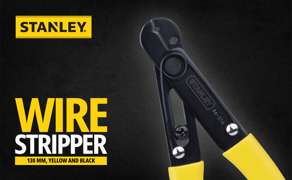 Thumbnail: STANLEY Wire Stripper 5.25"/130mm - ( 84-214-22)