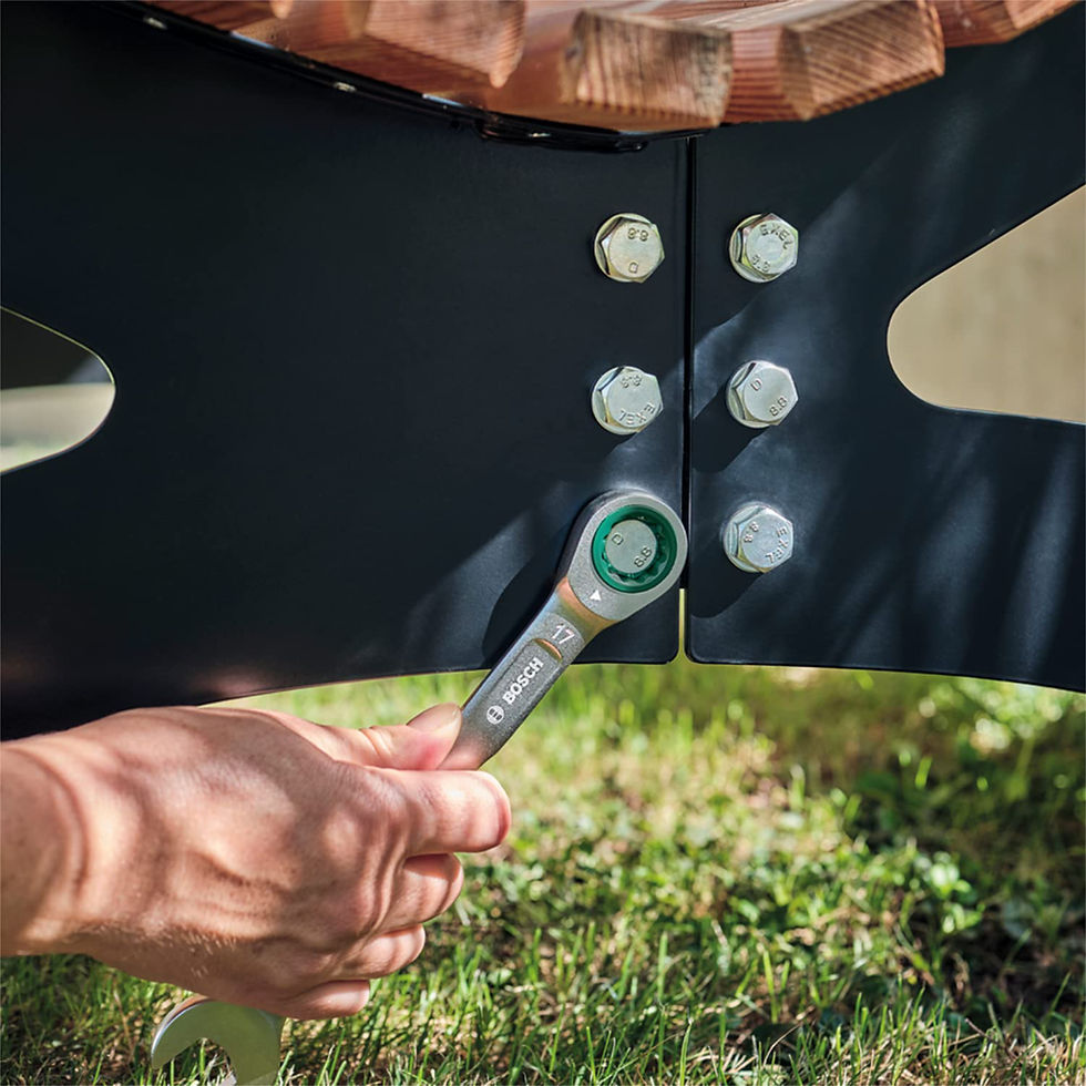 Thumbnail: BOSCH 8 Piece Ratchet Combination Wrench Set