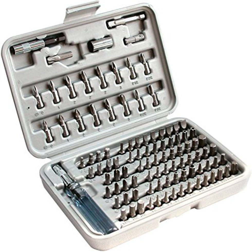 Thumbnail: CIC TOOLS 102 Pieces Magnetic Screwdriver & Bit Set(CS-5009)