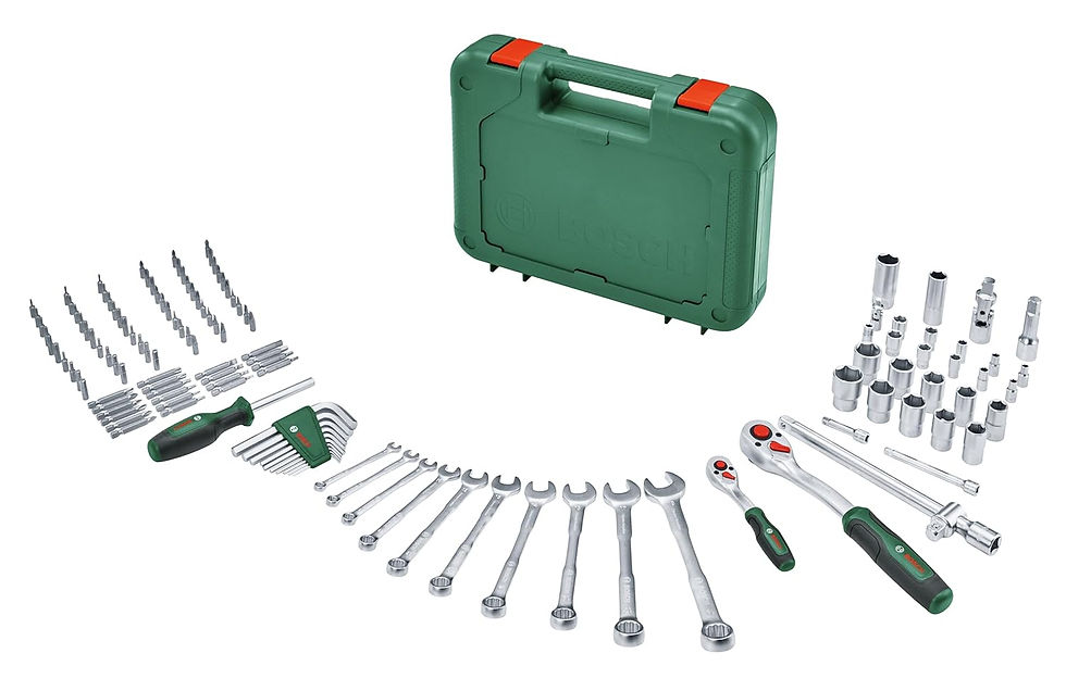 Thumbnail: BOSCH Advanced 132-Piece Hand Tool Set (1600A02Z9B)