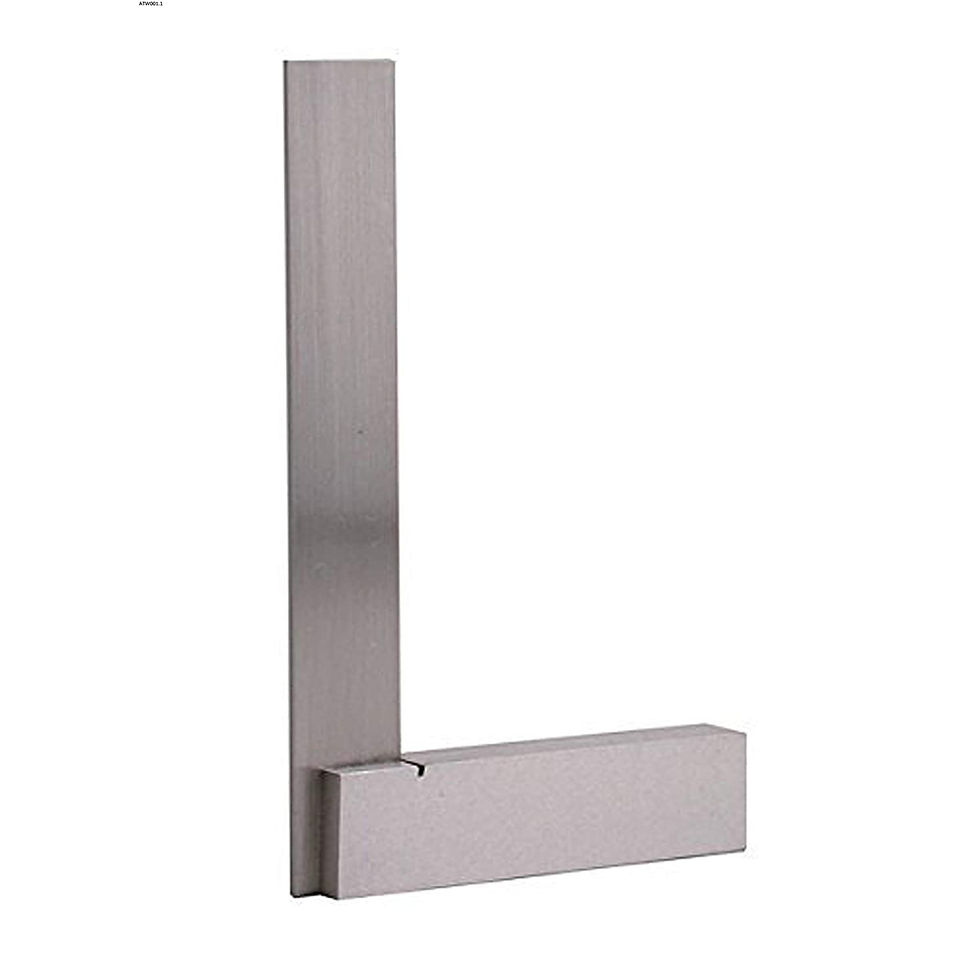 JET 6" Steel Try Square - Precision Layout and Marking Tool