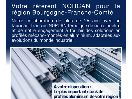 Elips, votre référent NORCAN pour la région Bourgogne-Franche-Comté.