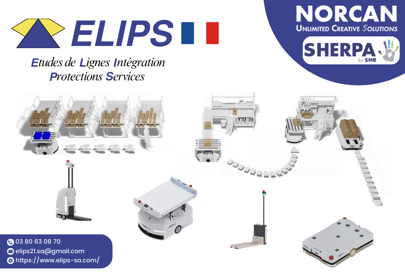 Robots mobiles autonomes (AMR) SHERPA