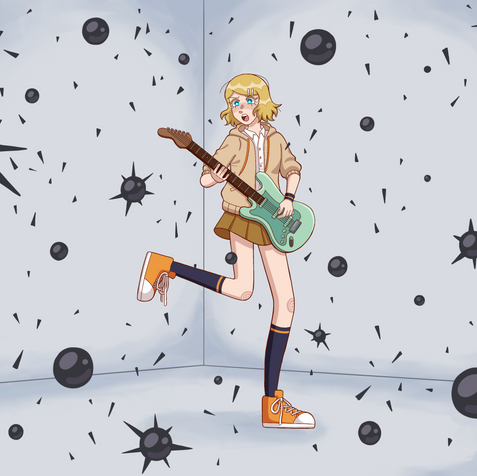 Character design
Illustration
Lgbt art
Lgbt artist
Concept development
Character art
Concept art
Stylized art
Original art
Visual development
Character artist
Bold illustration
Stylized anime art
Anime illustration
Anime character design
Queer art
Queer artist
Cel shading
Kagamine Rin
Kagamine Rin two breaths walking
Hatsune miku two breaths walking
Two breaths walking vocaloid art
Two breaths walking vocaloid
Kagamine Rin faker
Kagamine Rin faker outfit