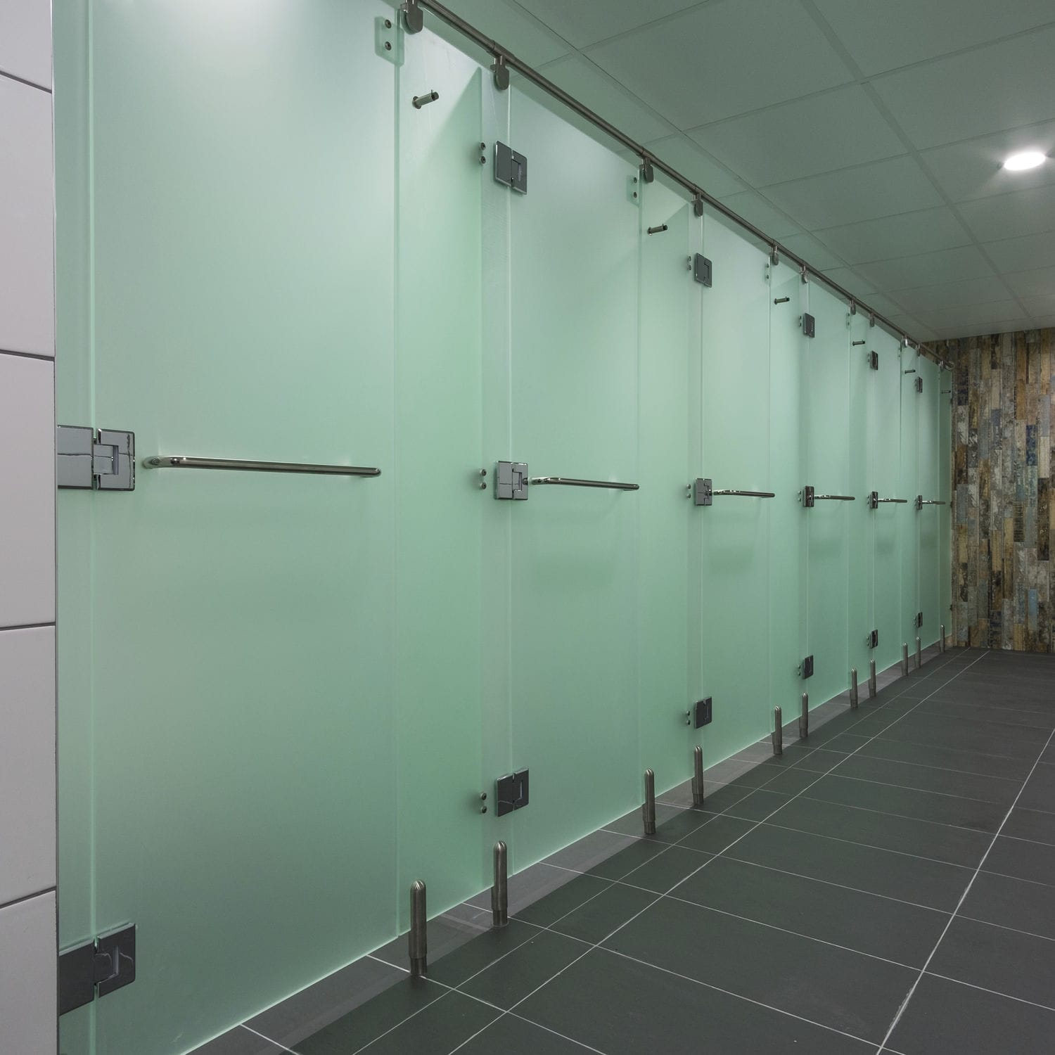 Toilet Cubicle System  Toilet Partition  We Build 