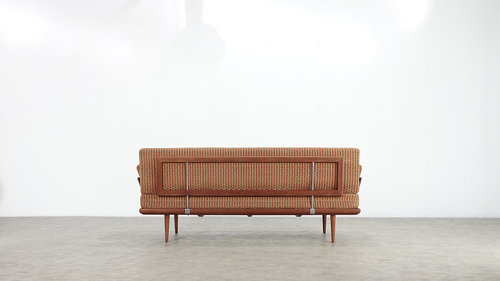 Miniaturbild: Teak Minerva Sofa by Peter Hvidt & Orla Mølgaard-Nielsen for France & Søn, 1965