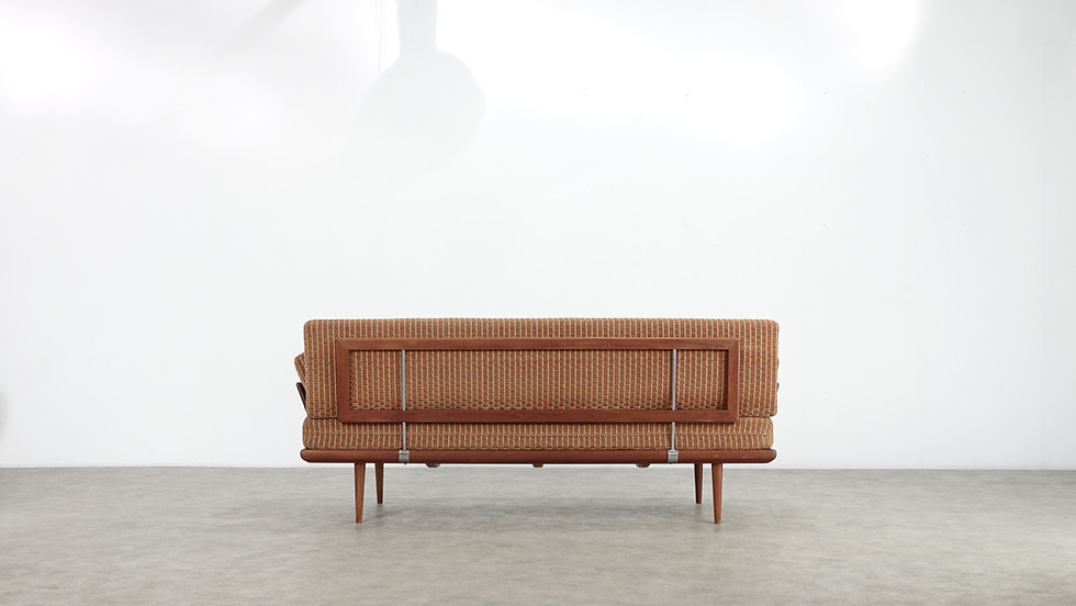 Miniaturbild: Teak Minerva Sofa by Peter Hvidt & Orla Mølgaard-Nielsen for France & Søn, 1965