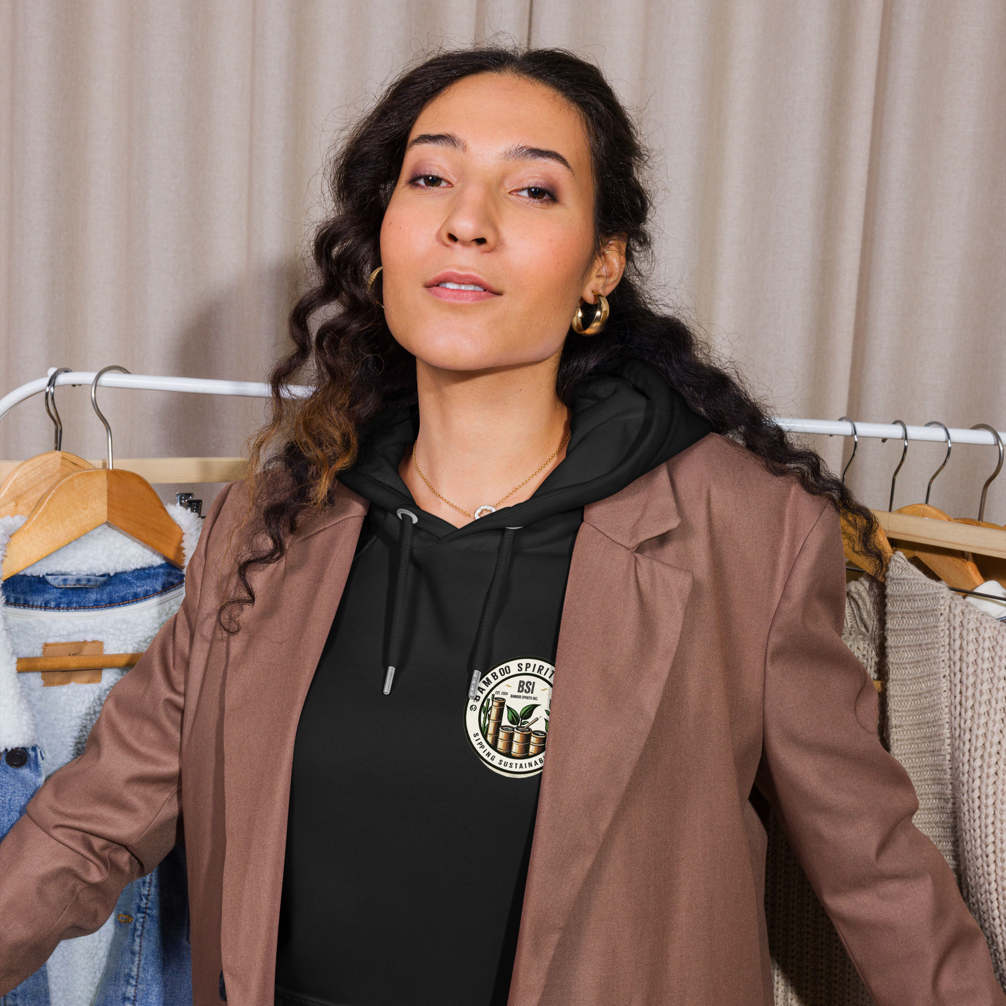 BSI Unisex Eco Raglan Hoodie