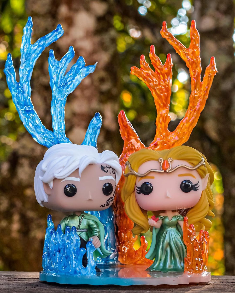 Diorama Aelin e Rowan (Foto de 2022)