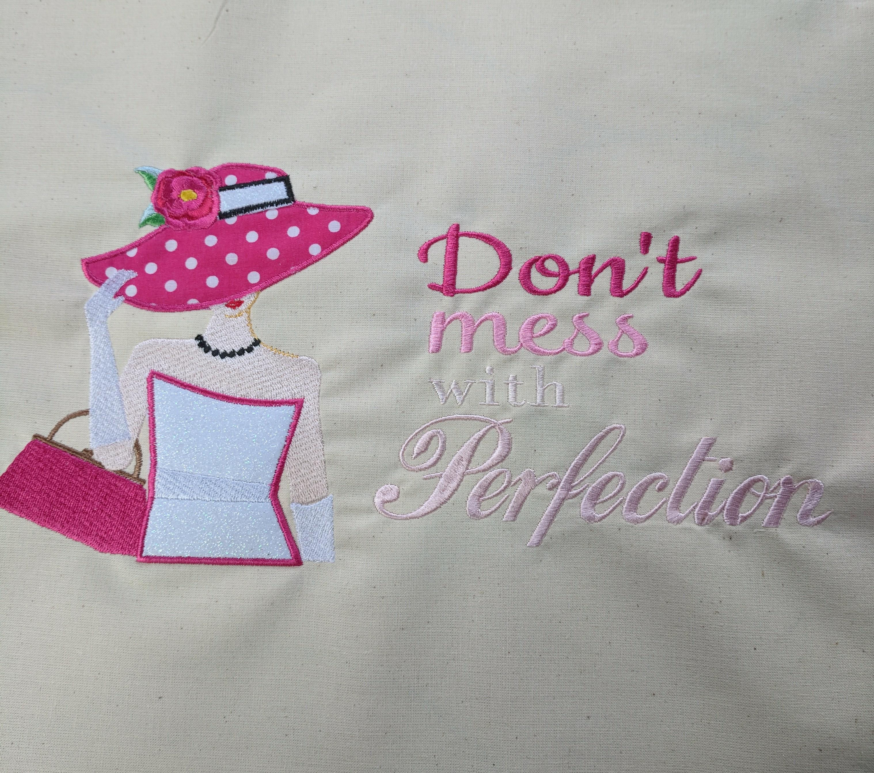 Classy Hat Lady 1 - (5x7)