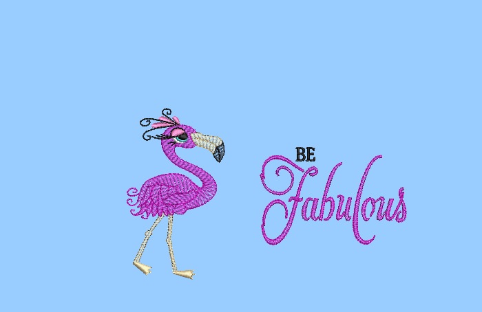 Mrs Flamingo