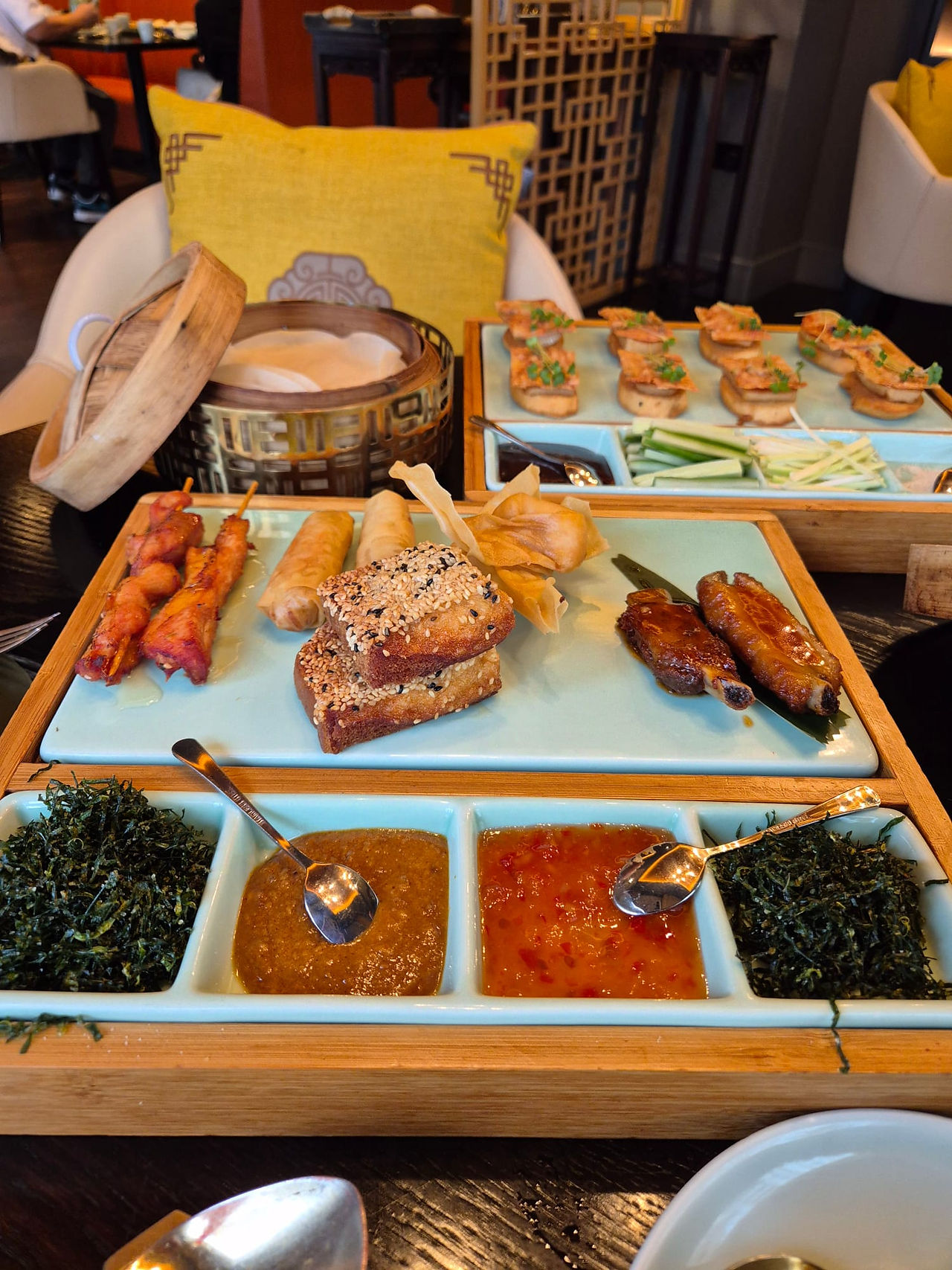 Selection of Chinese dishes