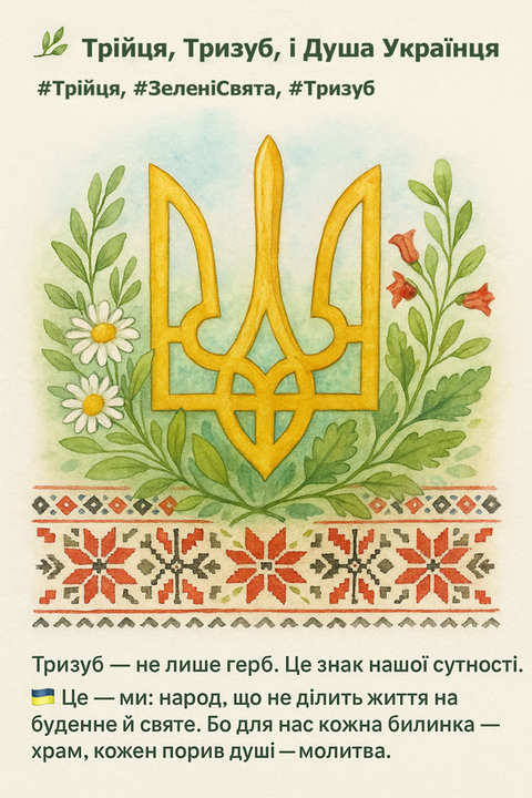 Трійця, Тризуб, Зелені Свята