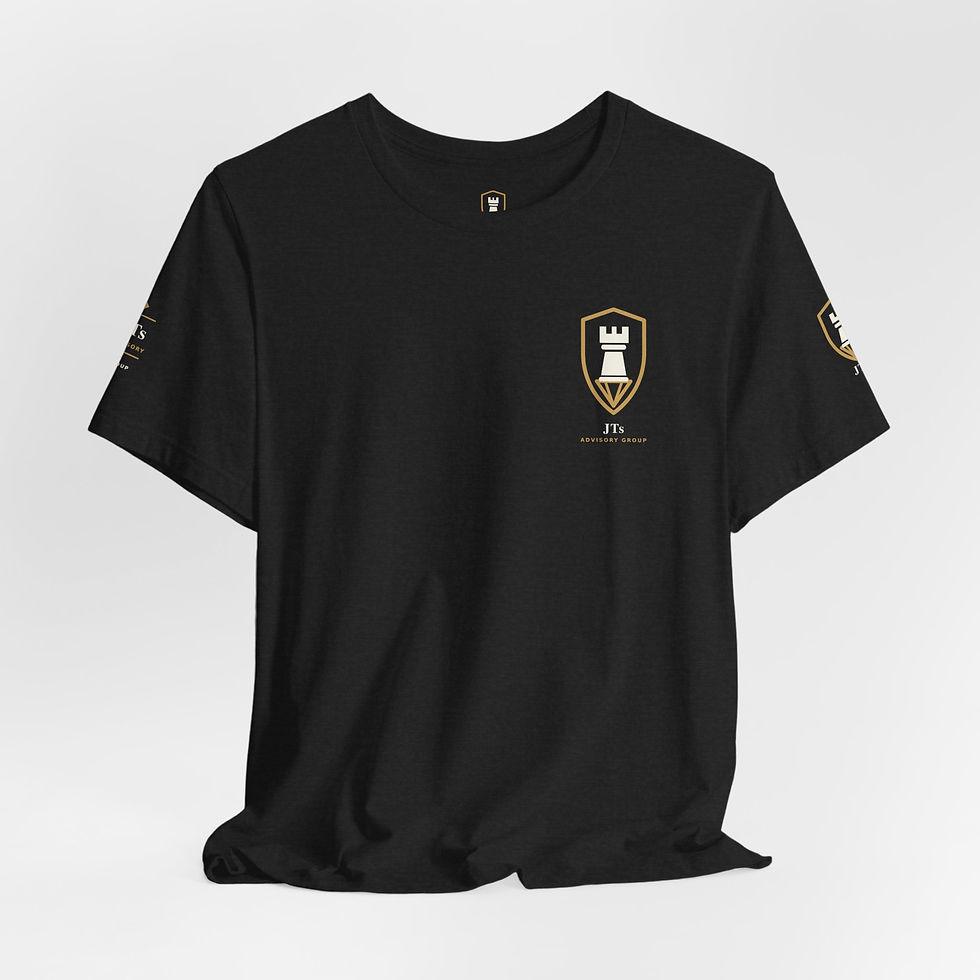 Thumbnail: JT’s Advisory Group Black Shield T-Shirt